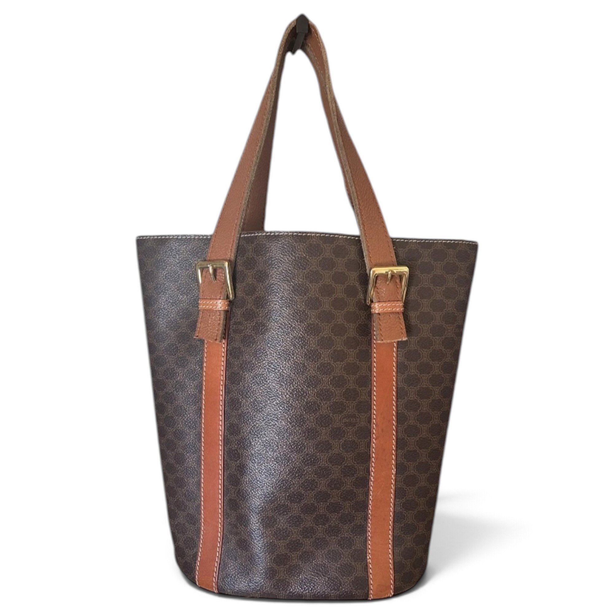 Leather tote