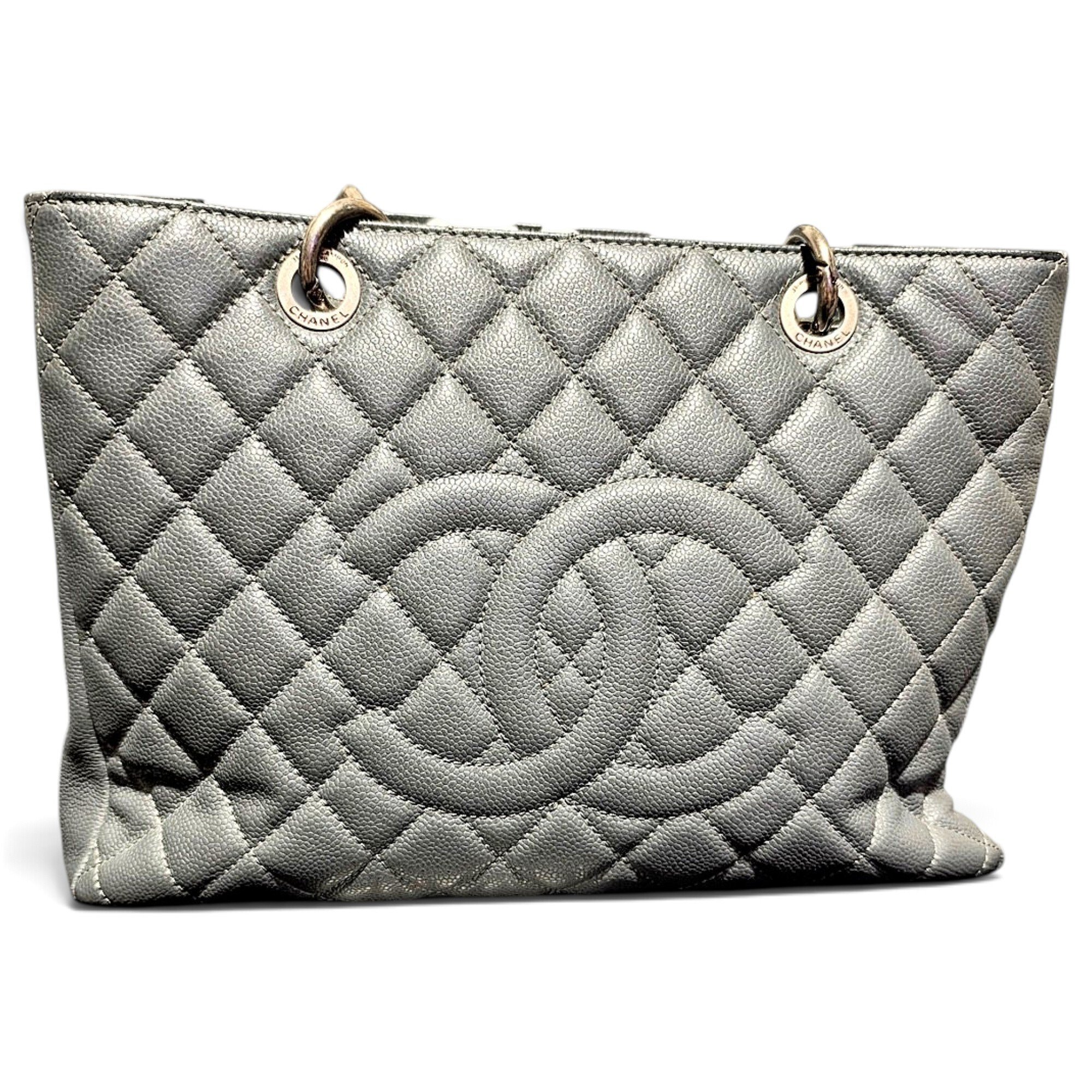 Grand shopping leather tote