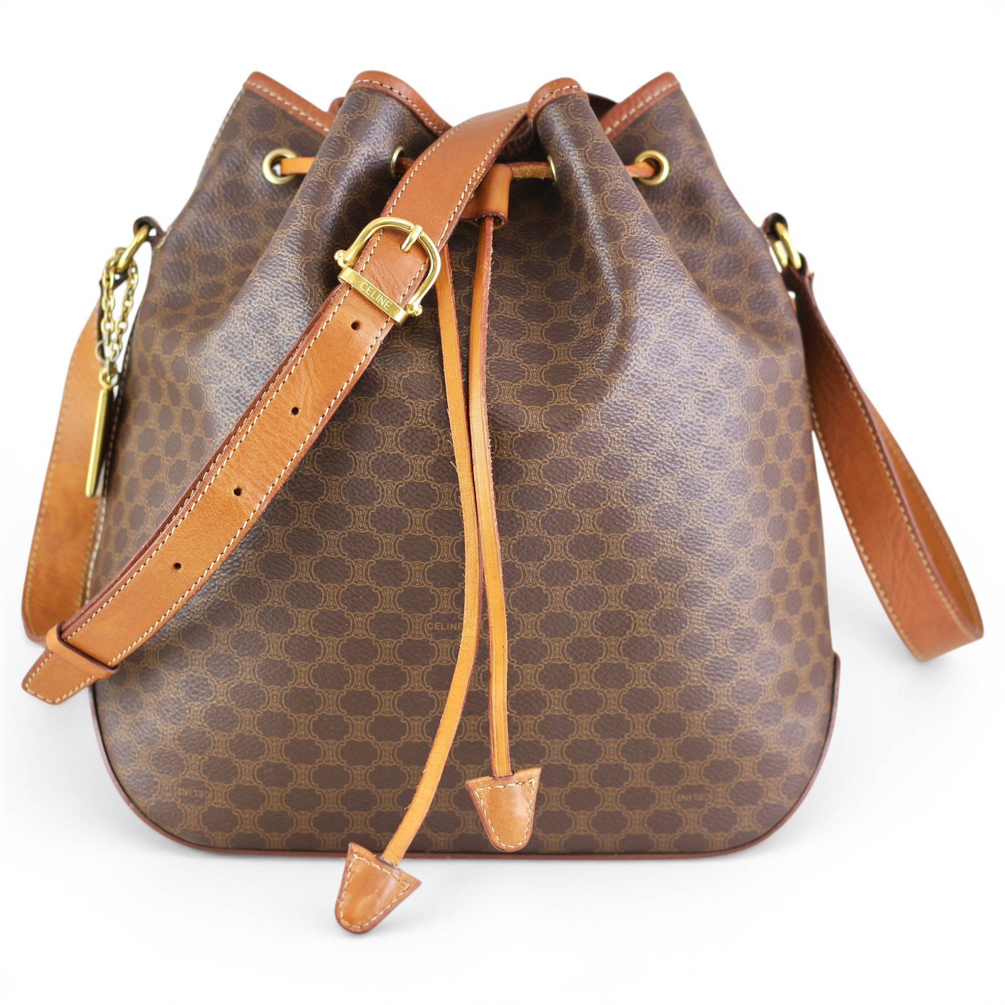SAC SEAU leather handbag