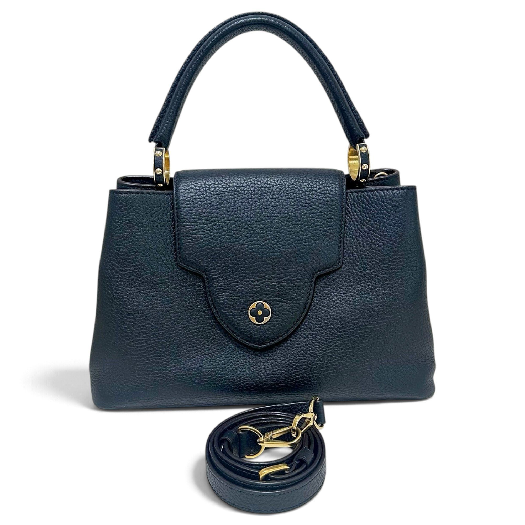 Capucines leather handbag