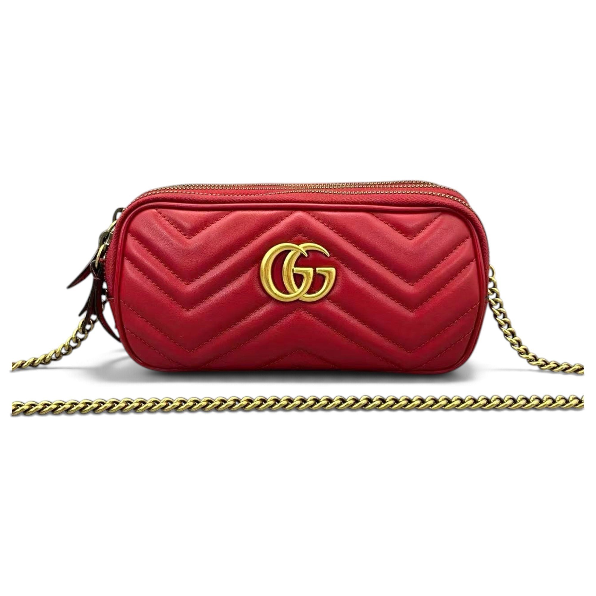 GG Marmont leather crossbody bag