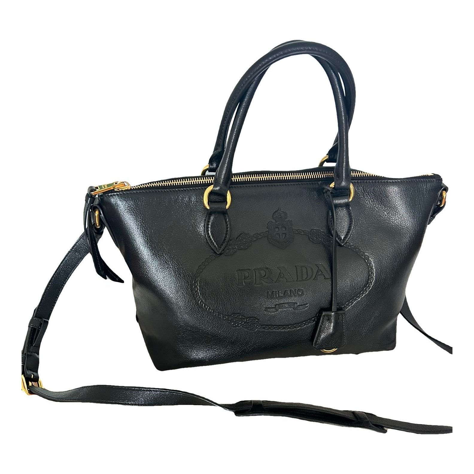 Leather handbag