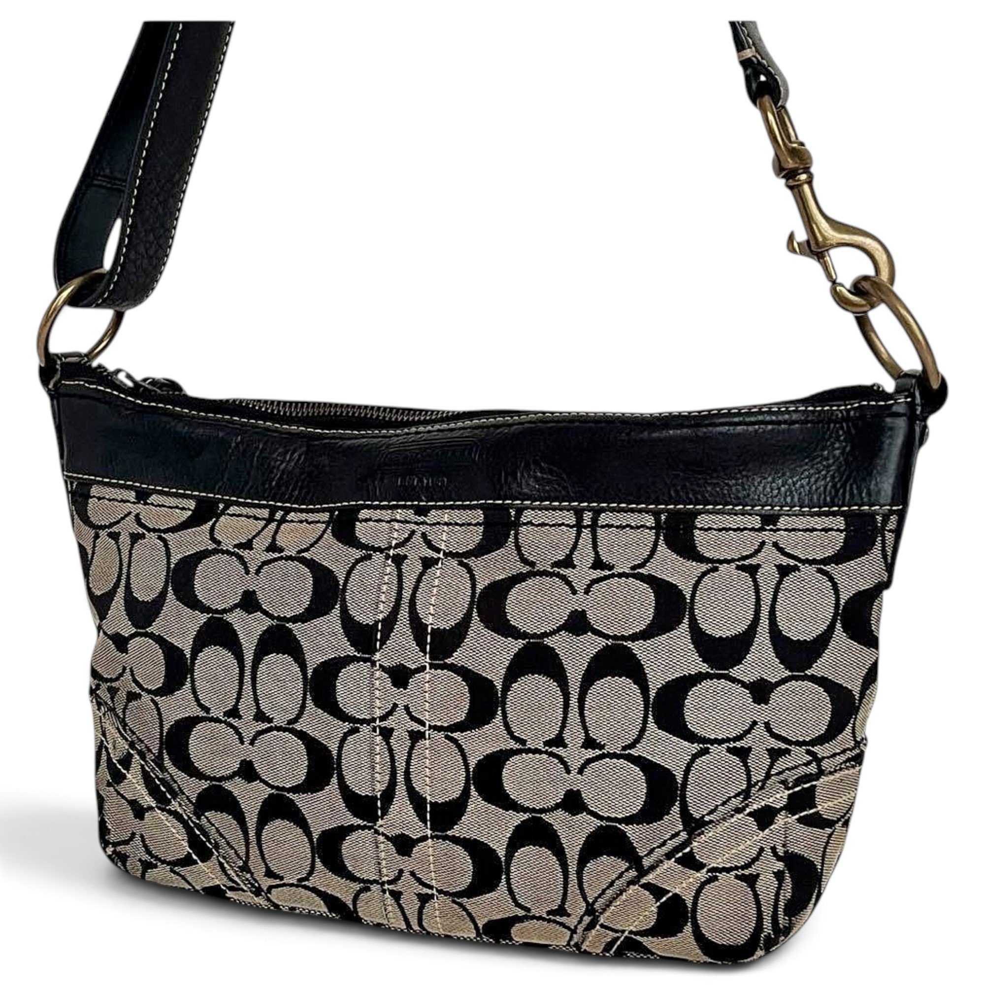 Signature Sufflette leather handbag
