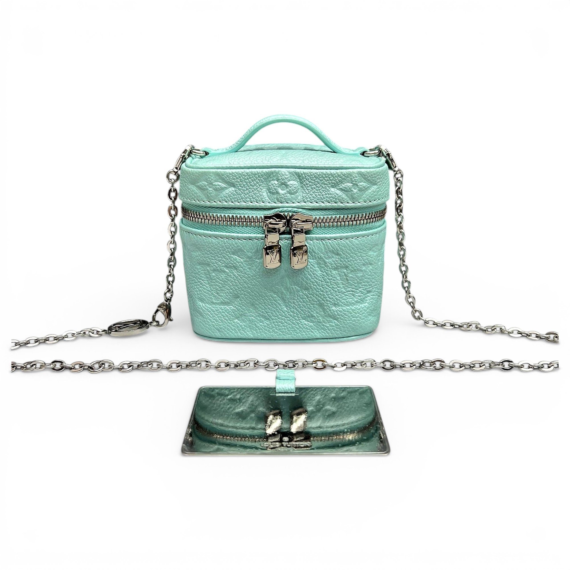 Leather mini bag