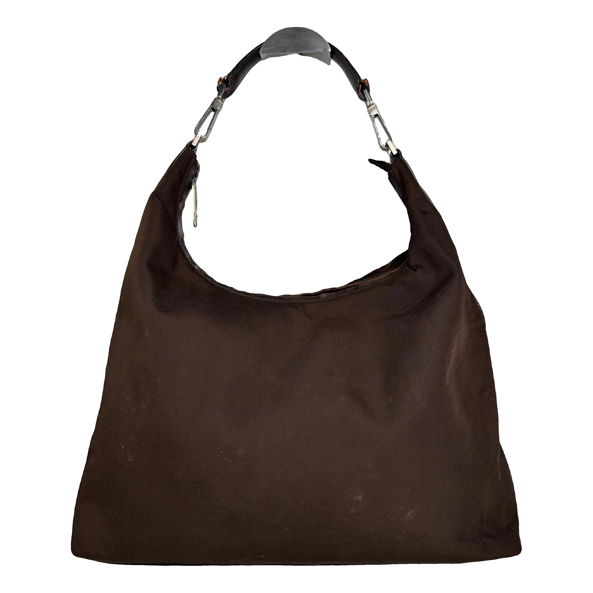 Hobo leather handbag