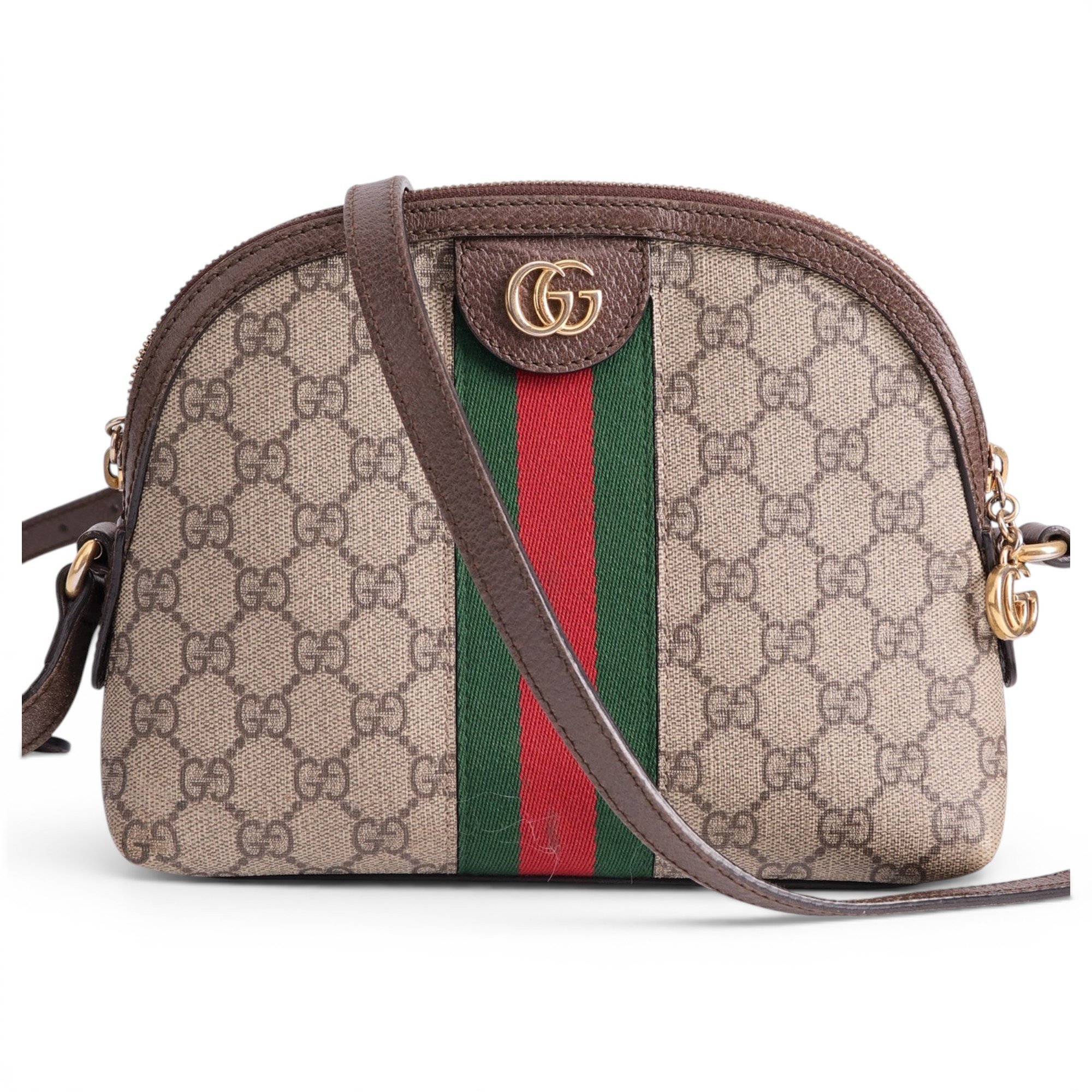 Ophidia Dome cloth handbag
