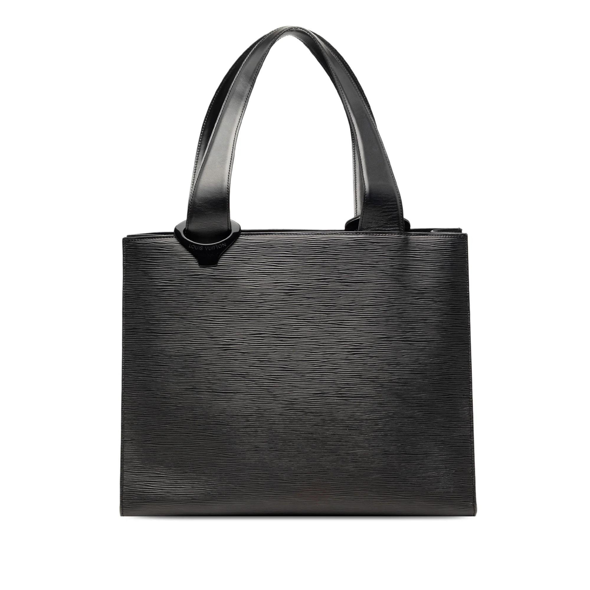 Gémeaux leather tote