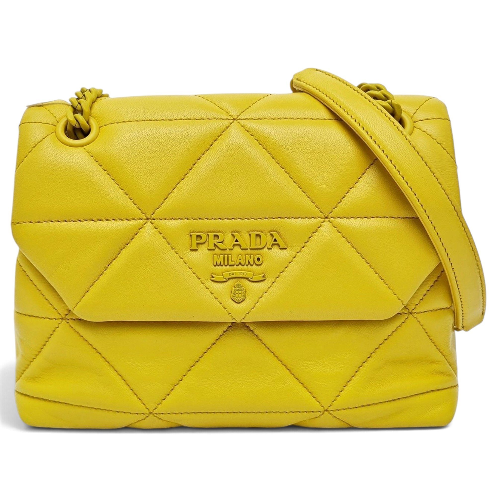 Spectrum leather handbag