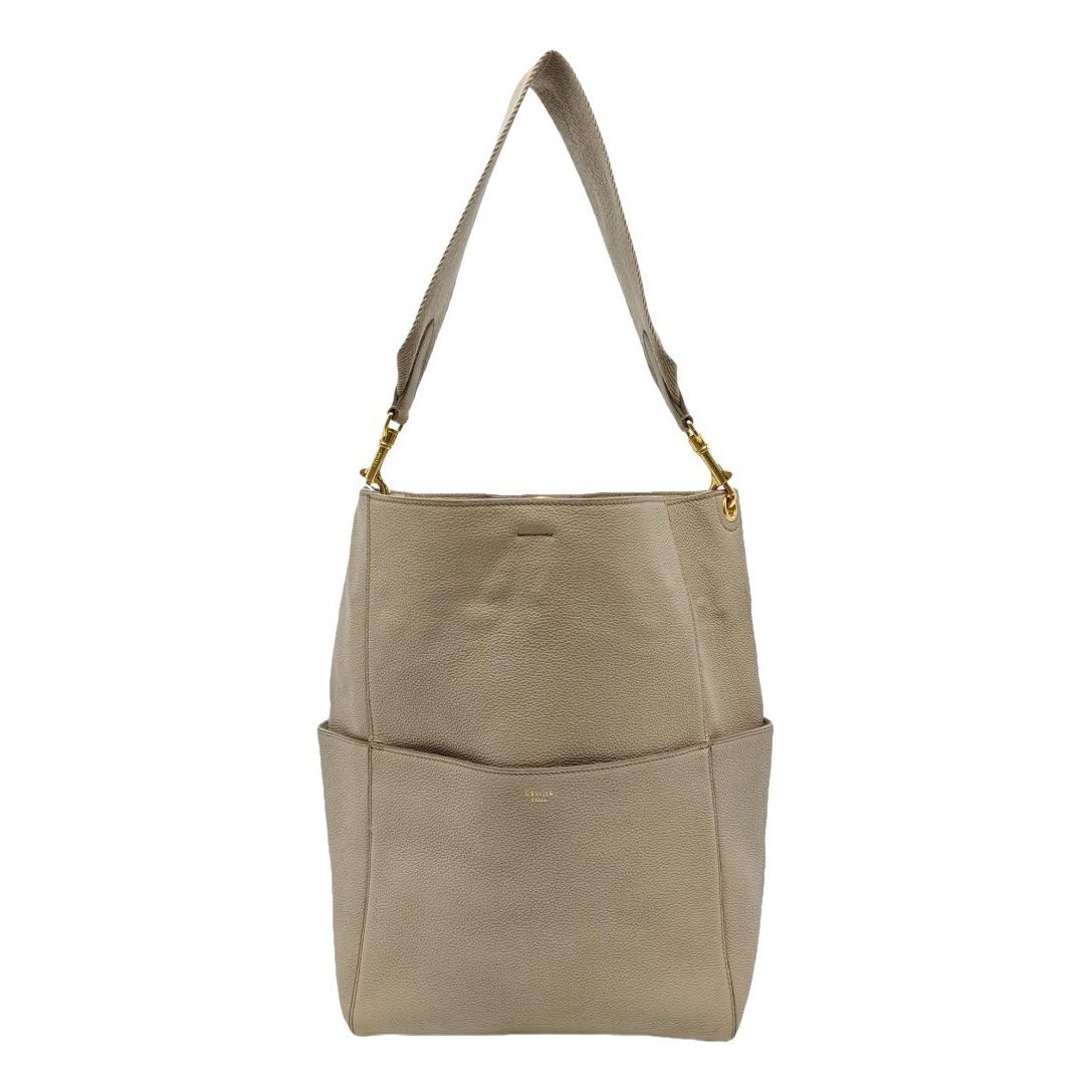 Seau Sangle leather tote