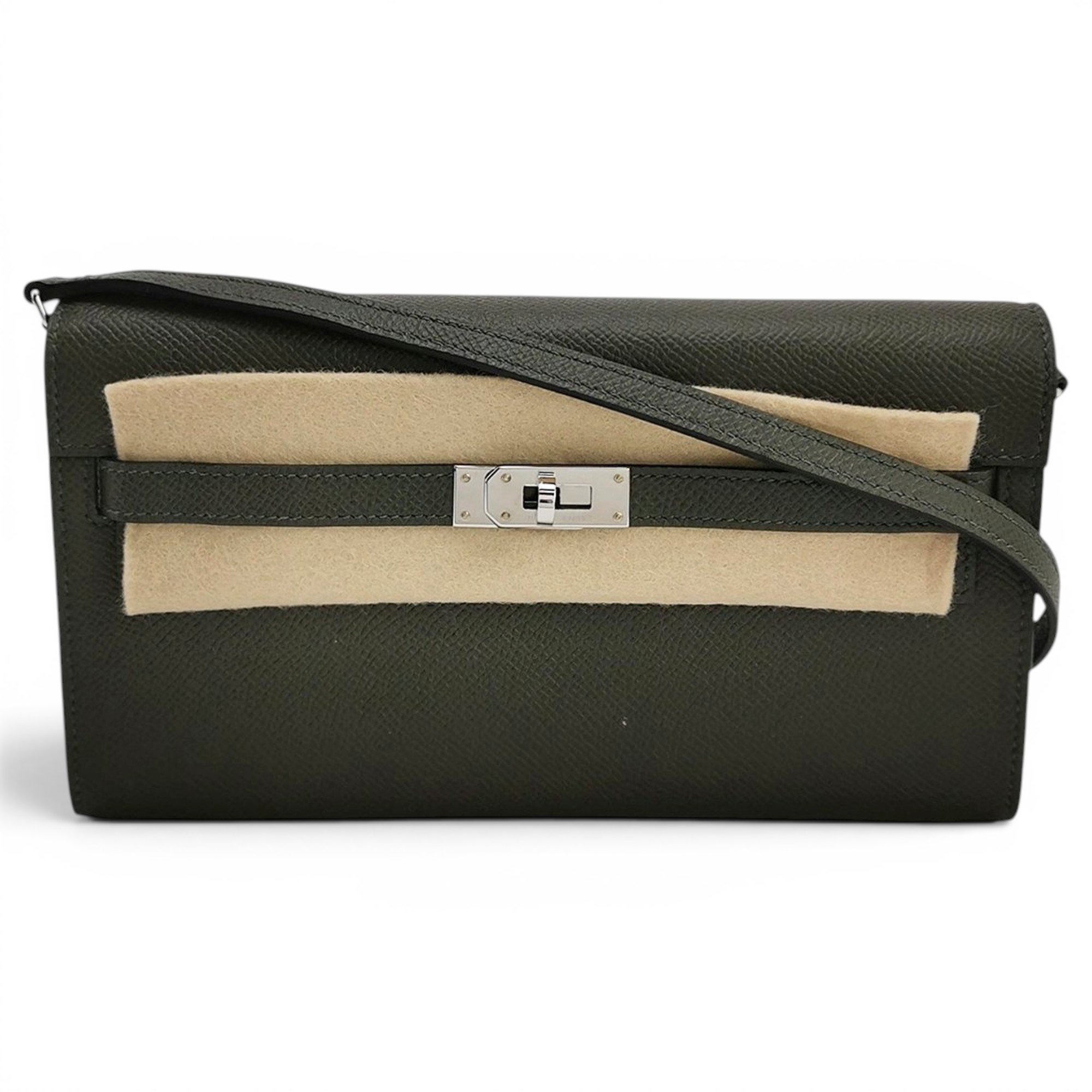 Kelly 25 leather handbag