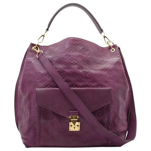 Metis leather handbag