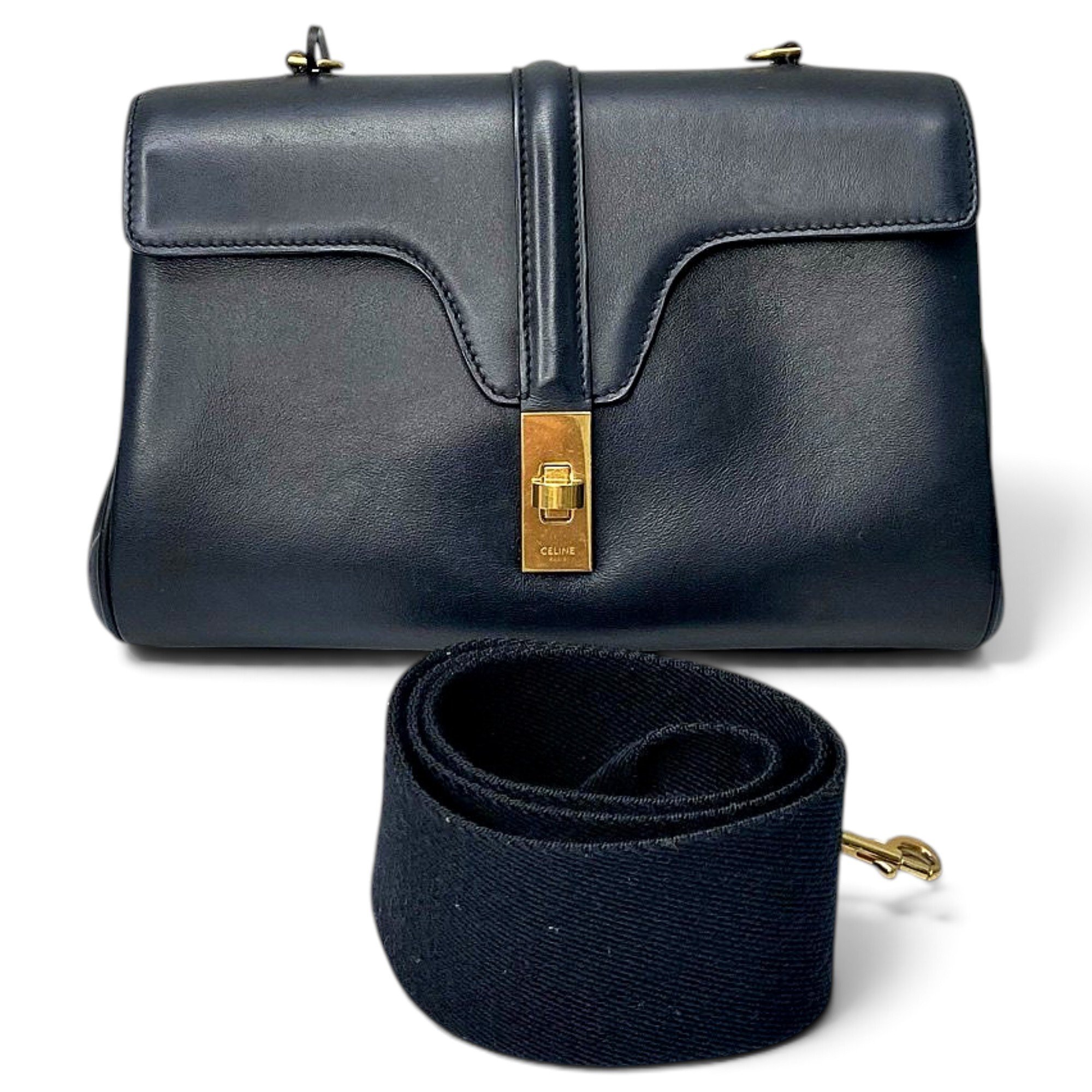 Sac 16 leather handbag