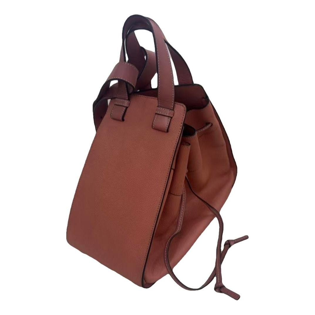 Hammock leather handbag