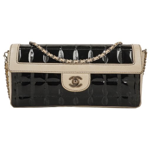 East West Chocolate Bar leather handbag