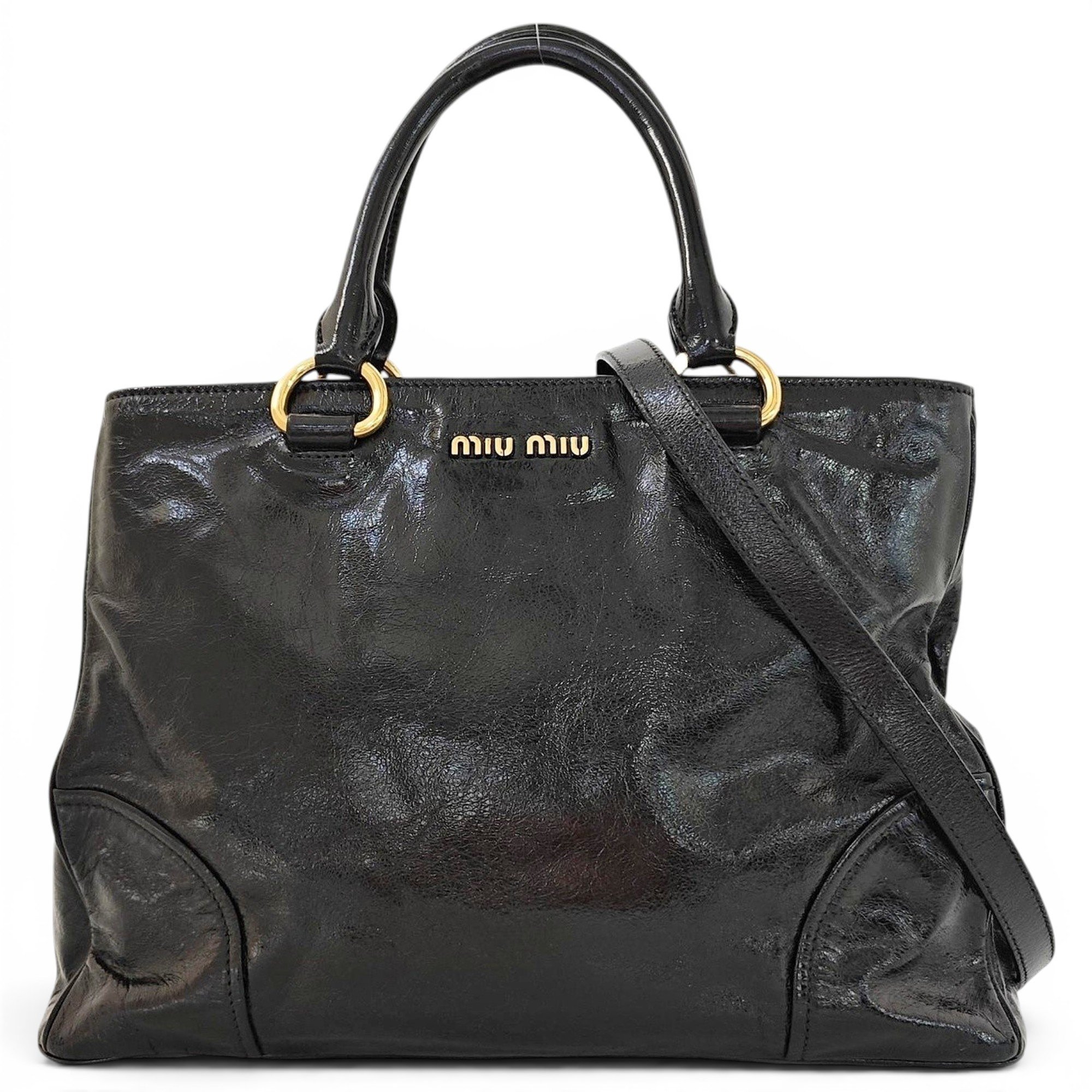 Leather handbag