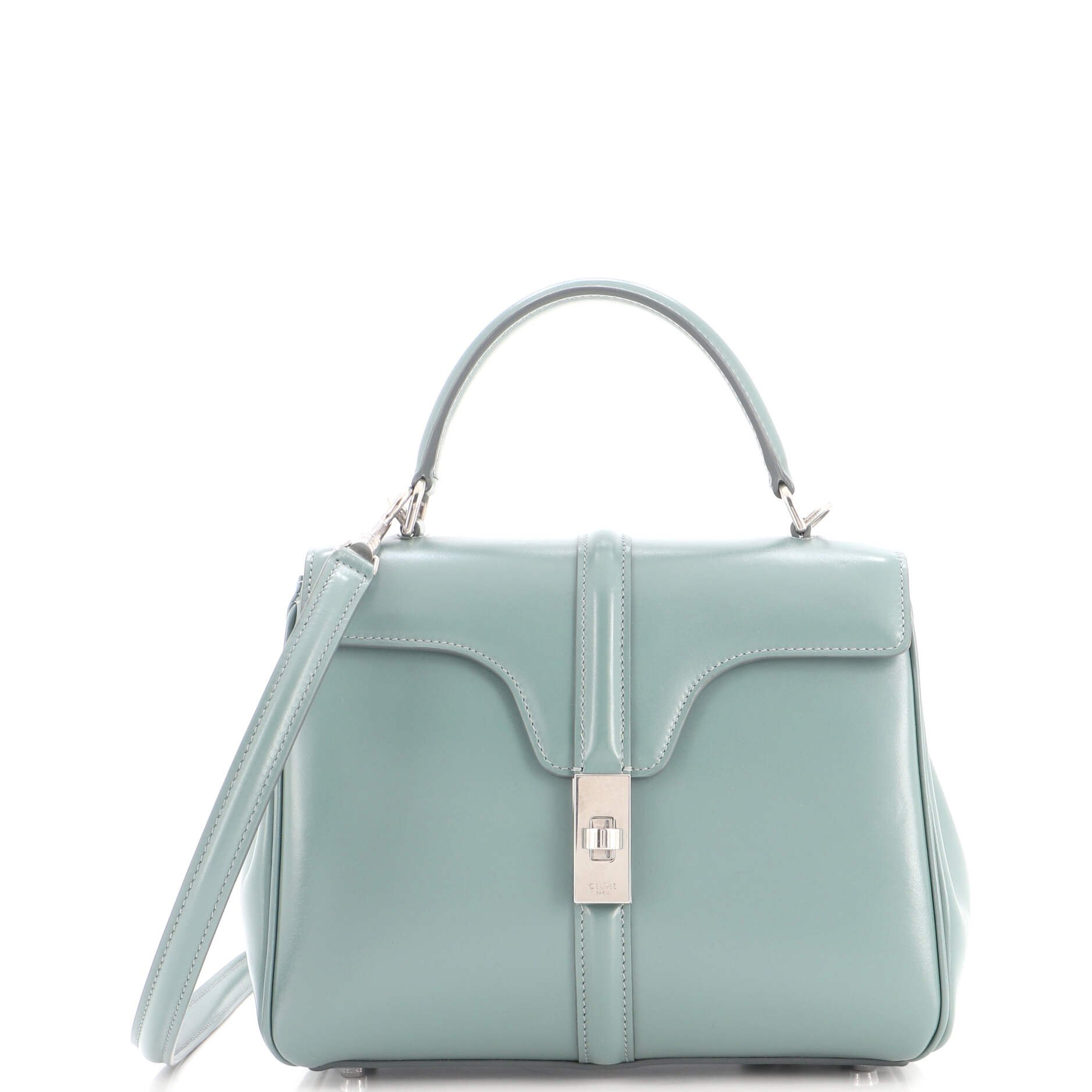 16 Top Handle Bag Smooth Calfskin Small