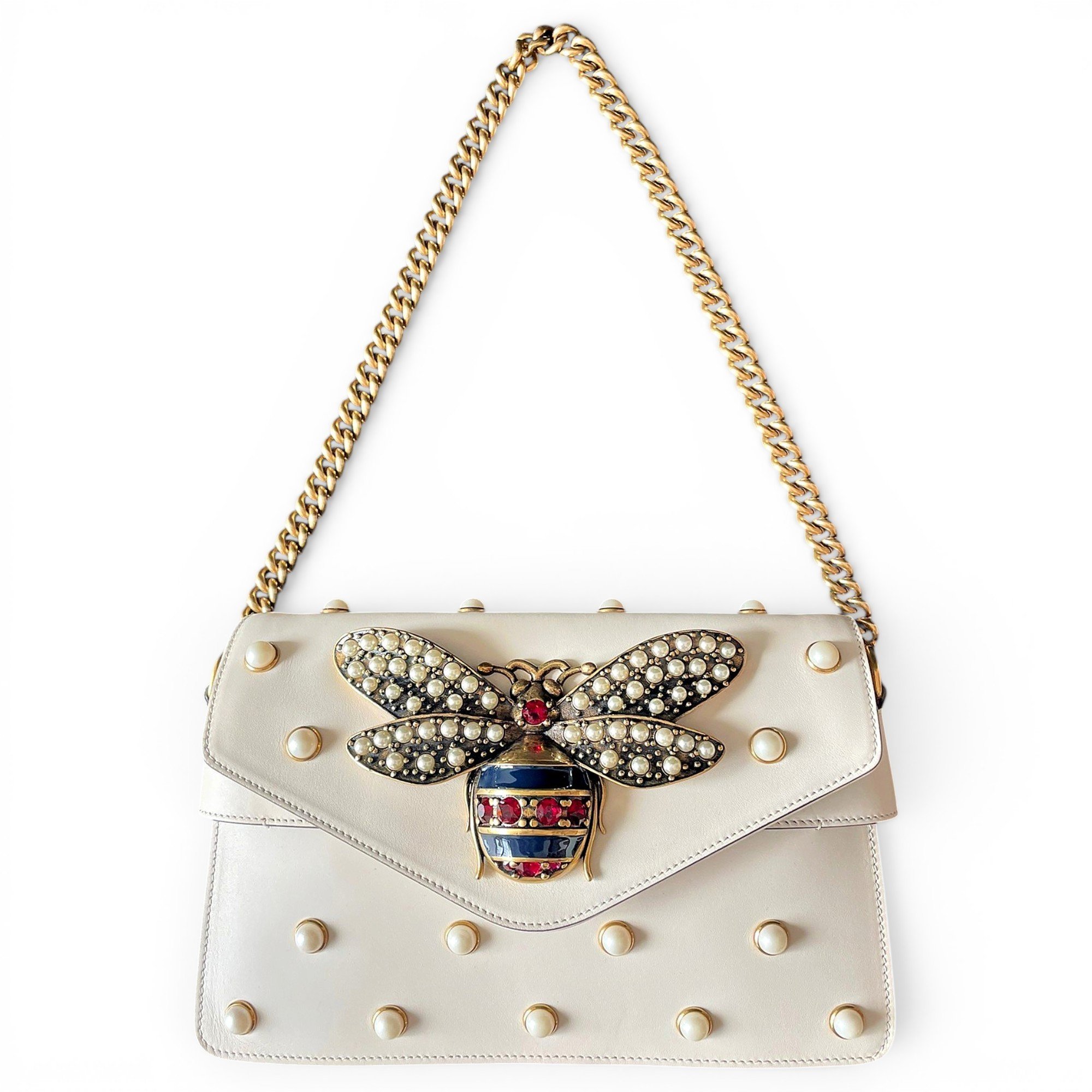 Queen Margaret leather handbag