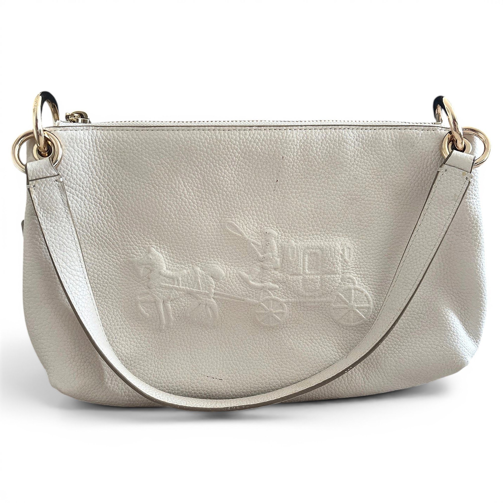 Leather crossbody bag