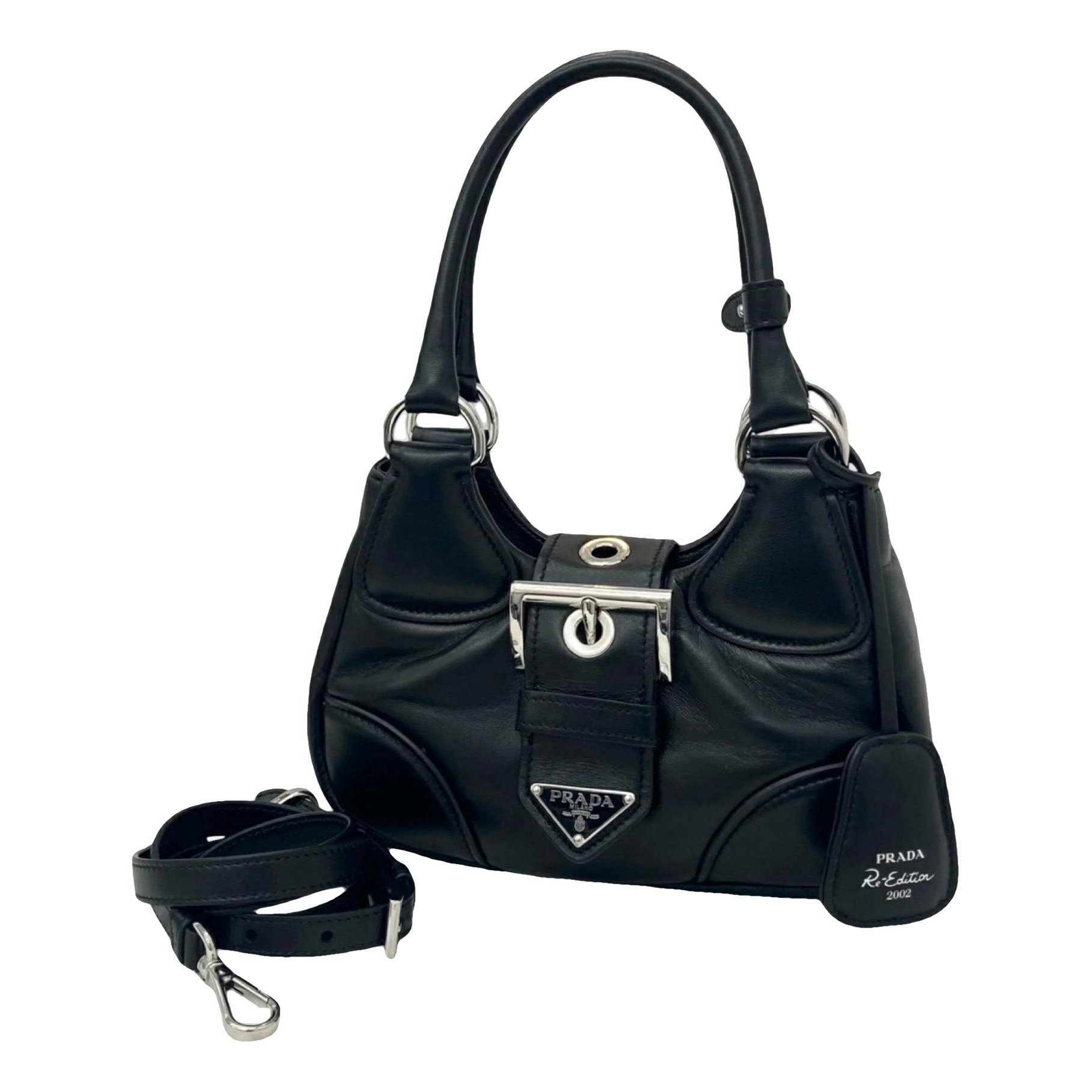 Moon leather handbag