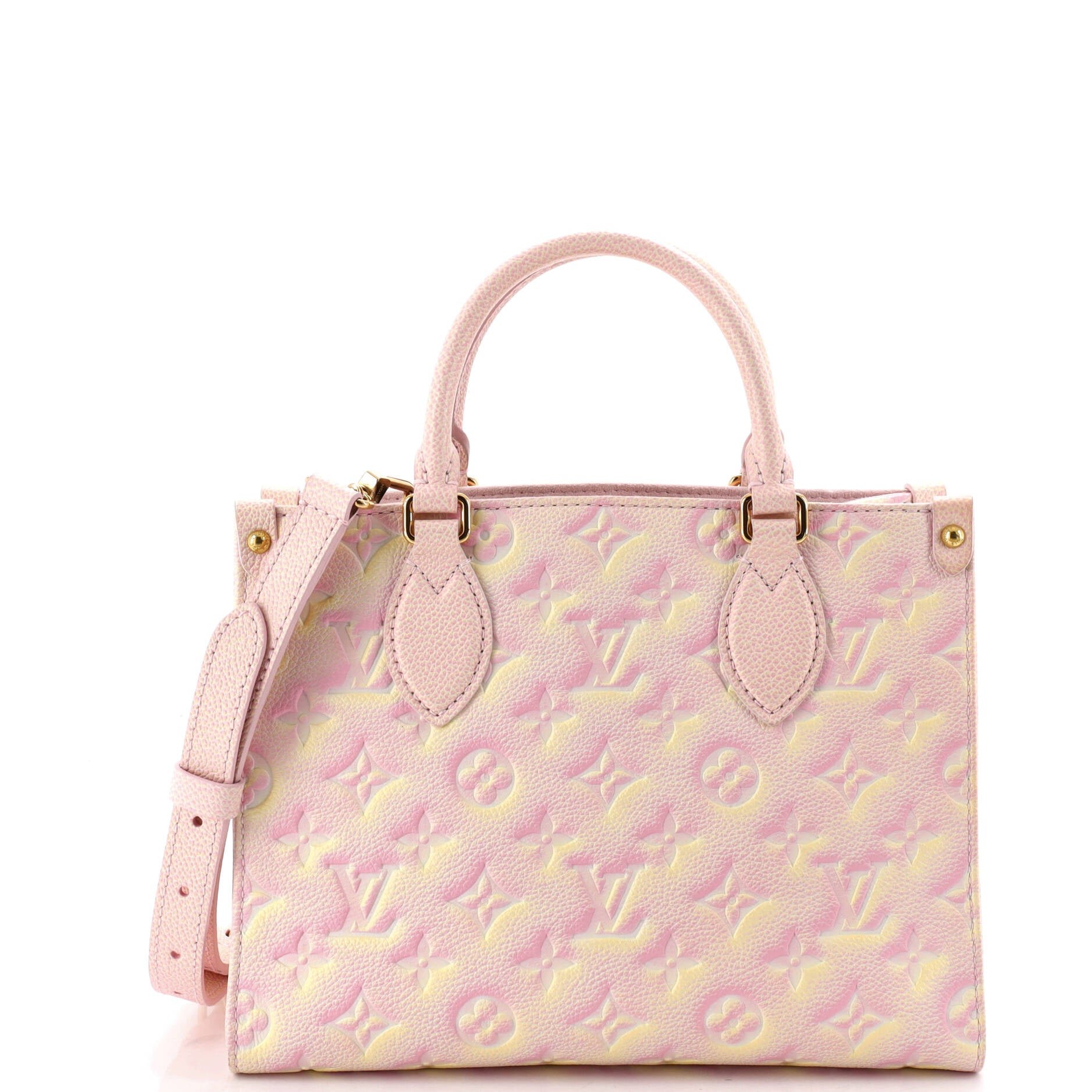 OnTheGo Tote Stardust Monogram Empreinte Leather PM