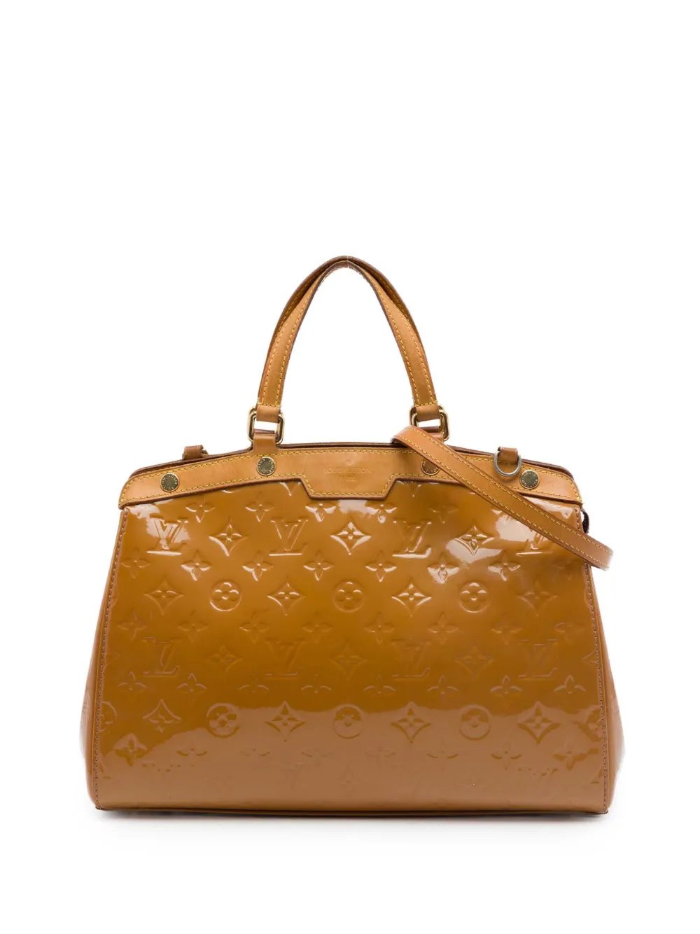 2013 Monogram Vernis Brea MM satchel