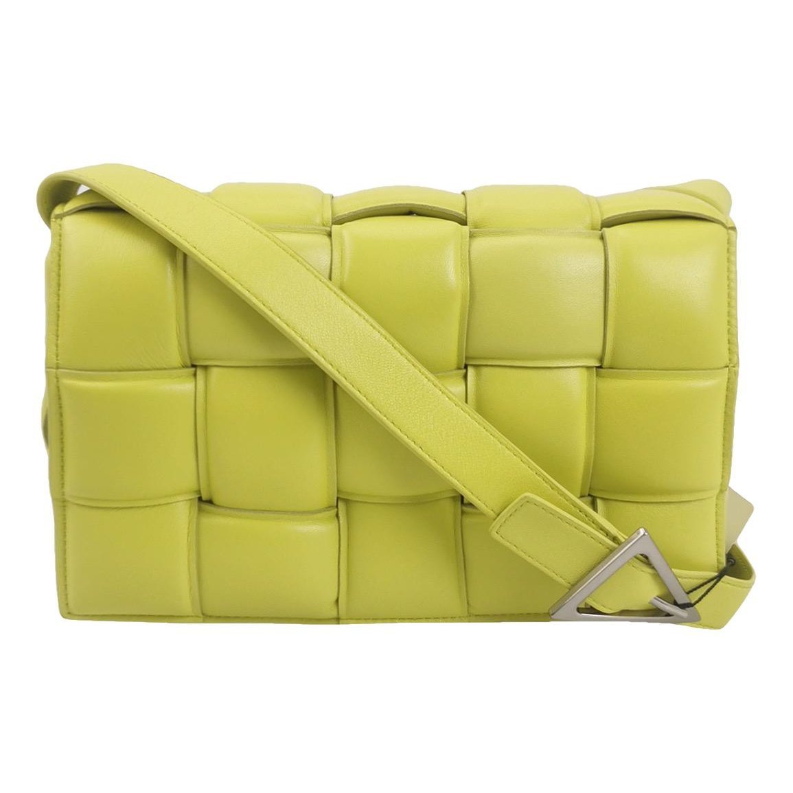 Cassette Padded leather handbag