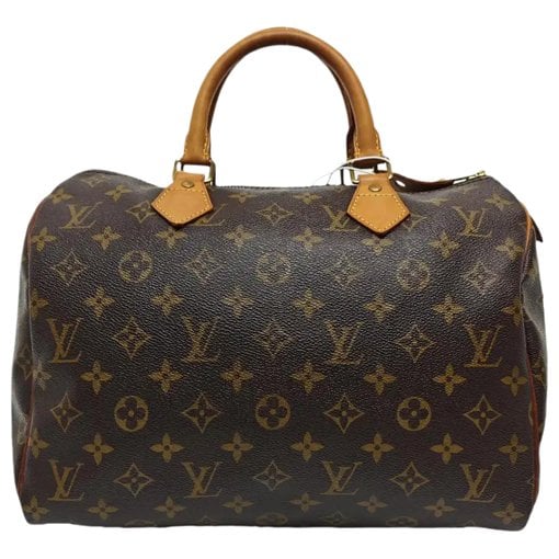 Nano Speedy / Mini HL leather handbag