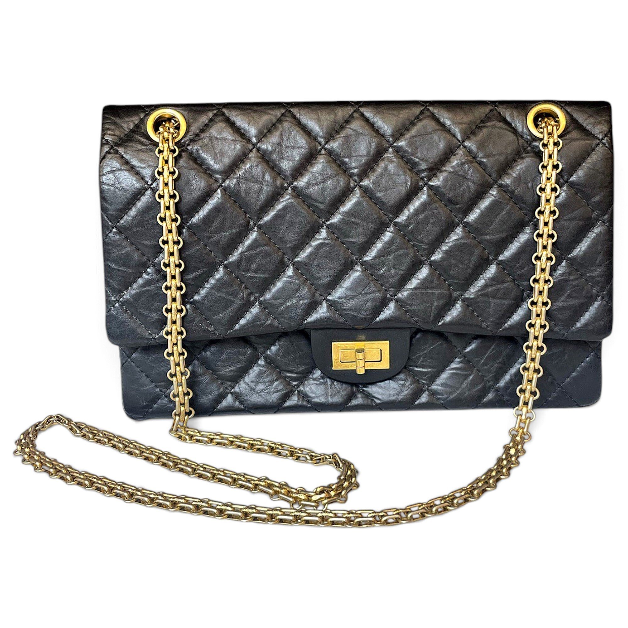 2.55 leather handbag