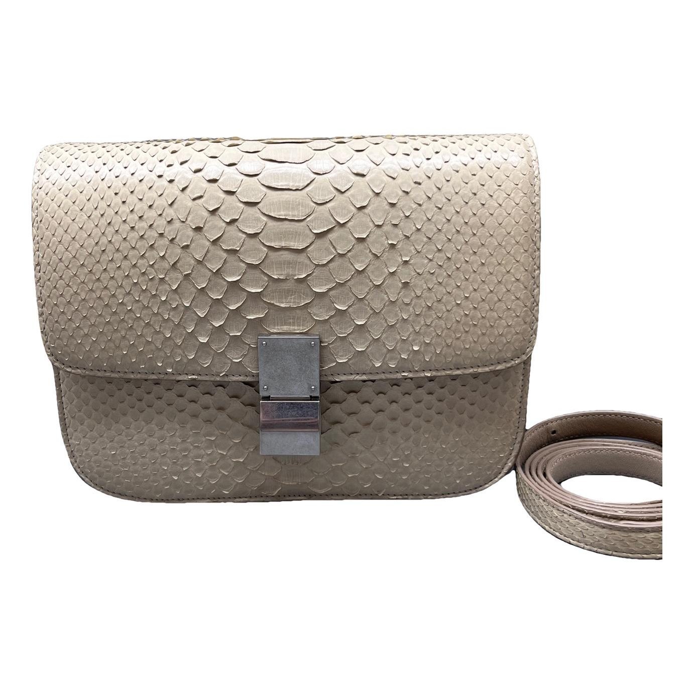 Classic leather handbag