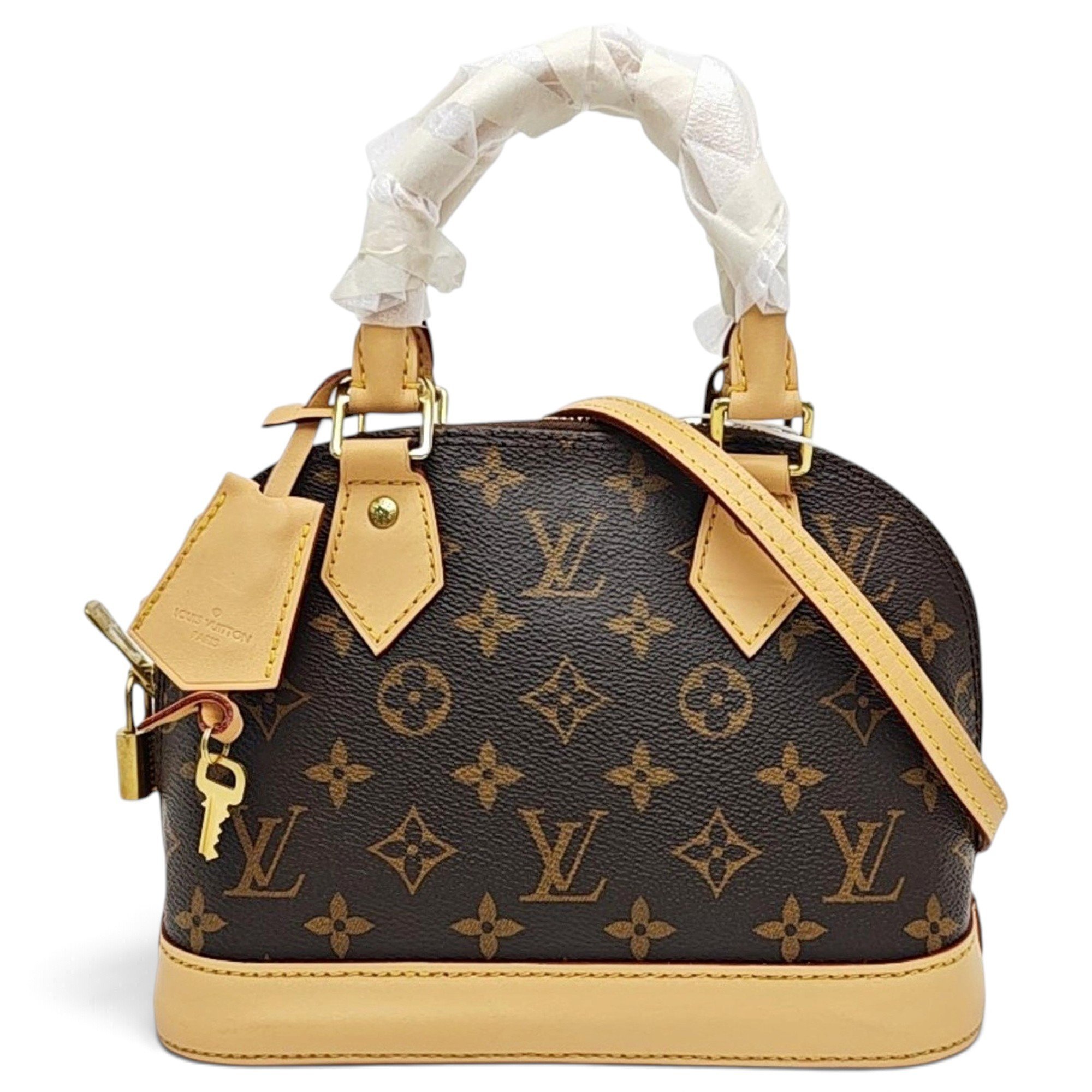 Alma leather handbag