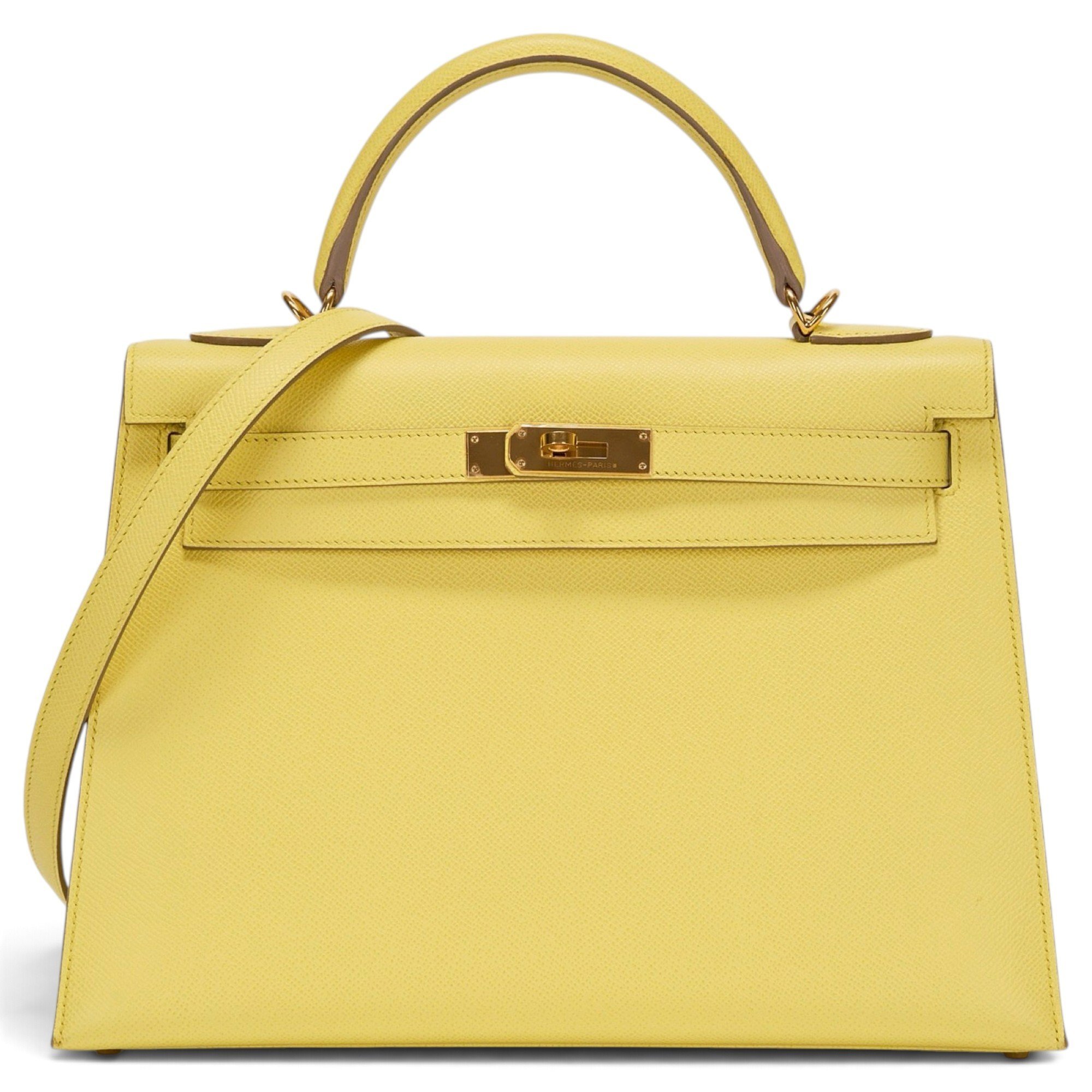 Kelly 32 leather handbag