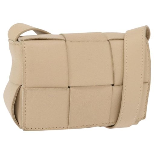 Cassette leather crossbody bag