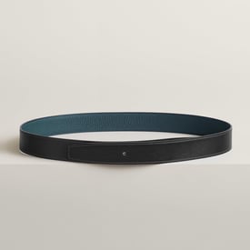 Reversible leather strap 32 mm