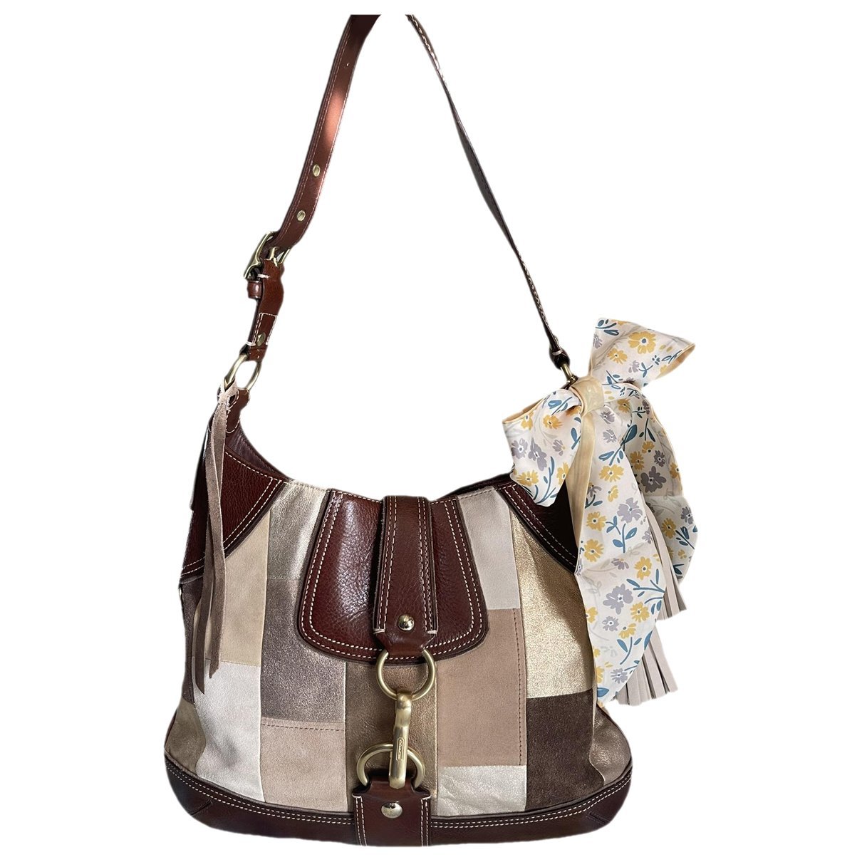 Hamilton Hobo leather handbag