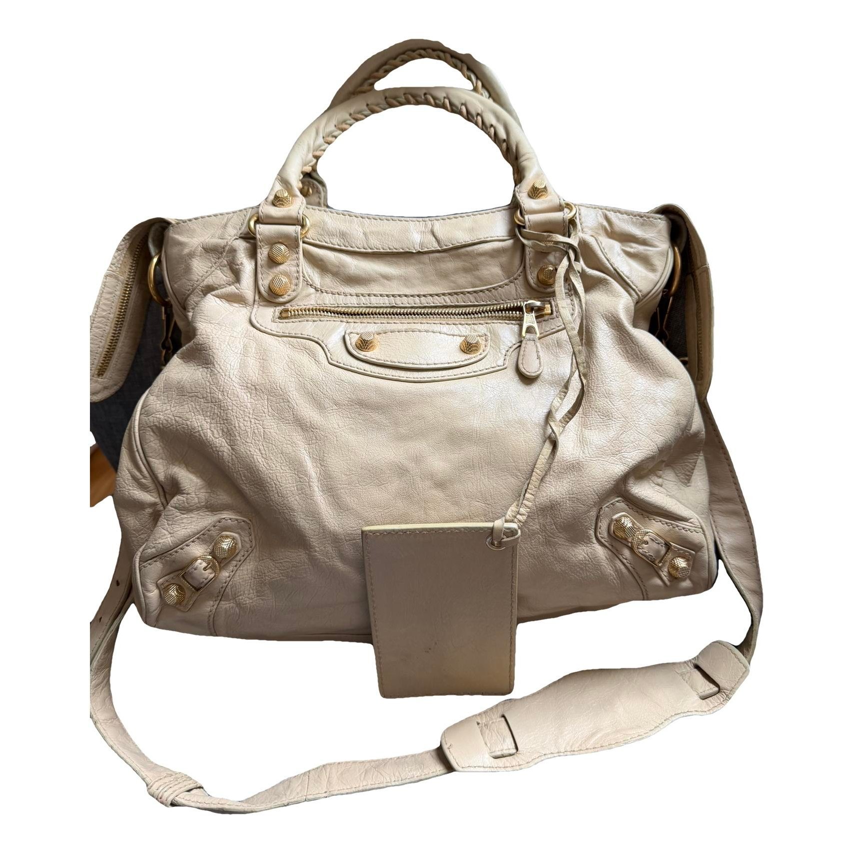 Vélo leather handbag