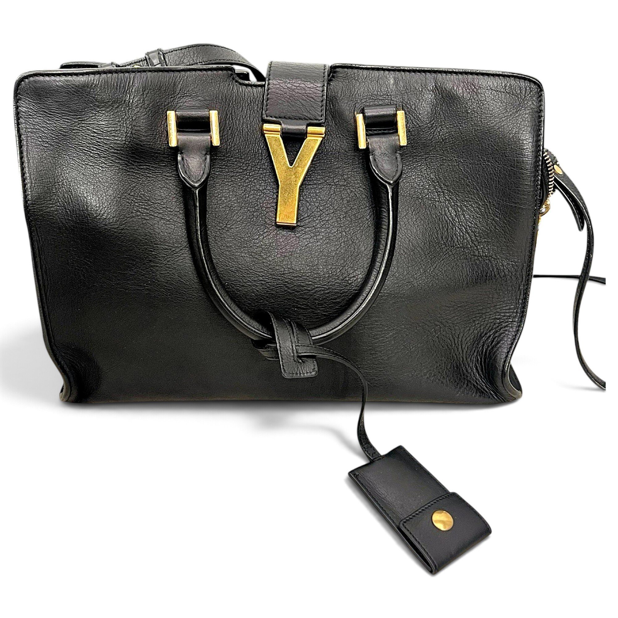 Monogram Cabas leather tote