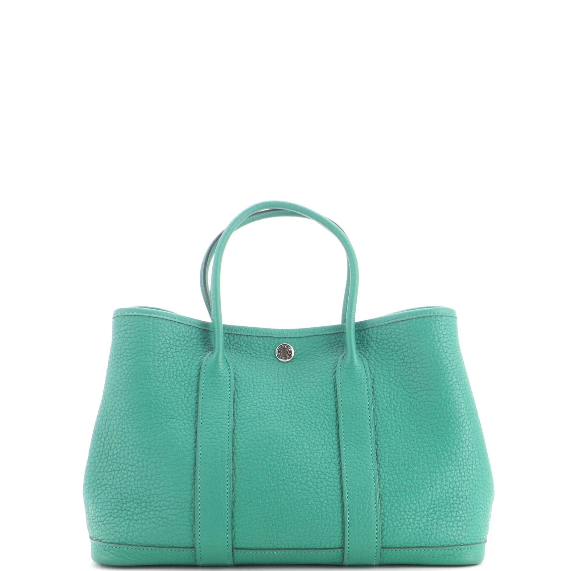 Leather tote