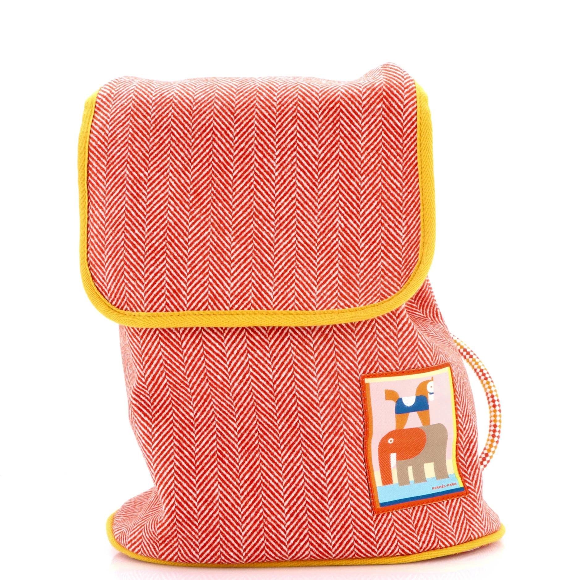 Wool backpack