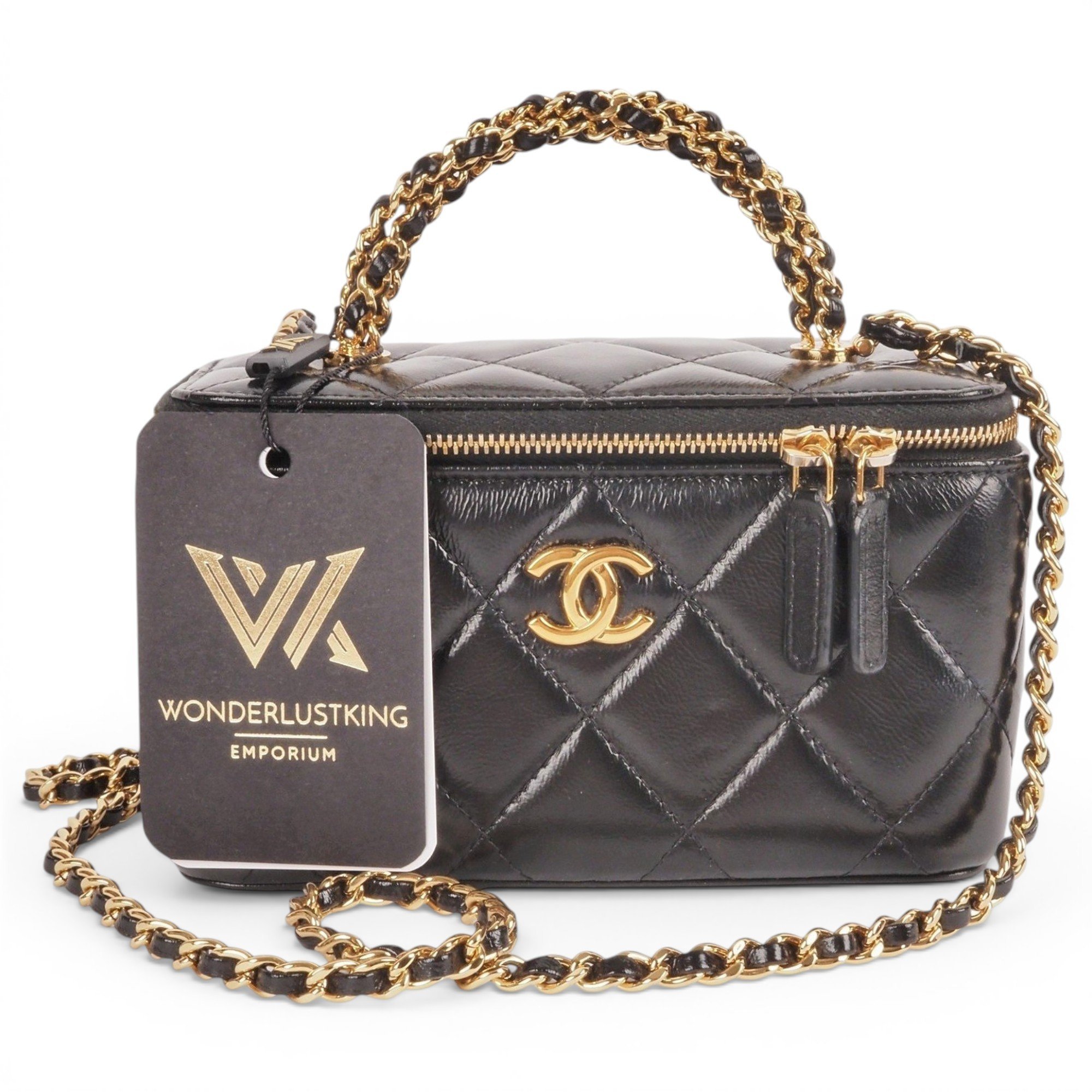 Leather mini bag