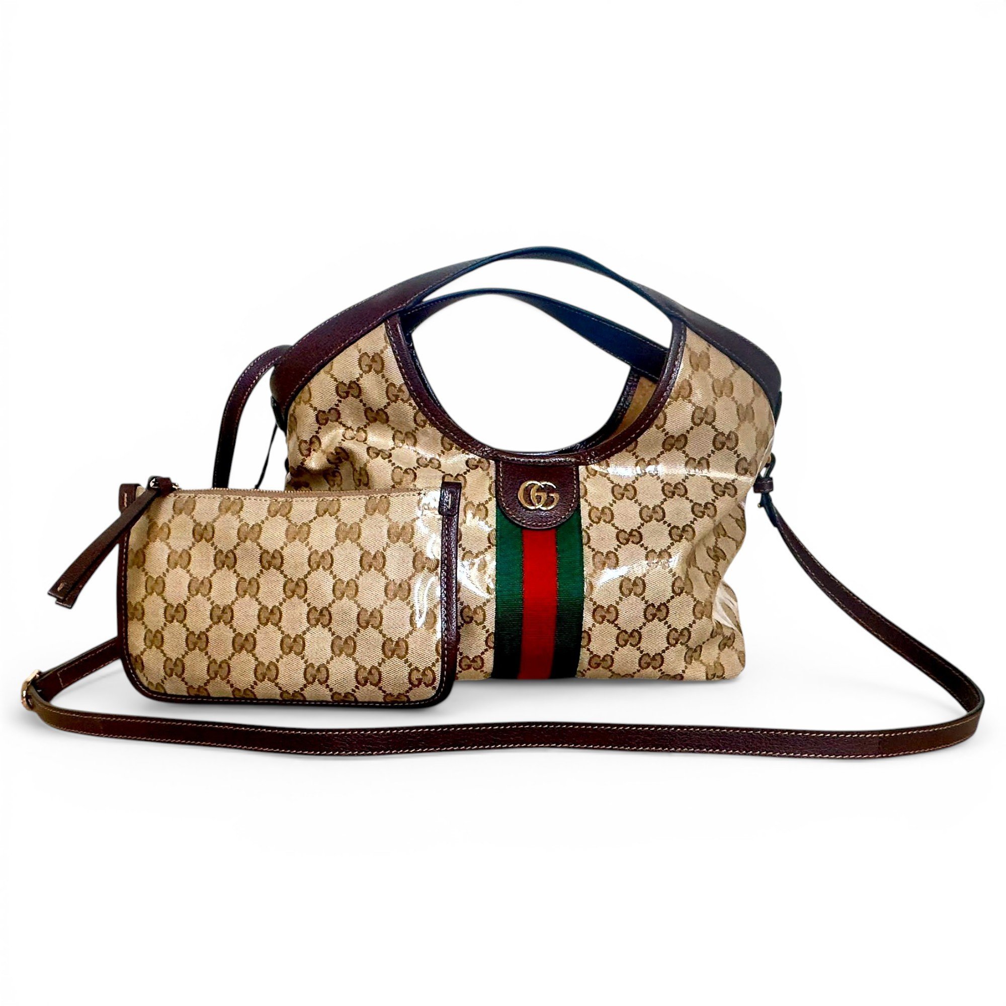 Gucci Giglio cloth handbag