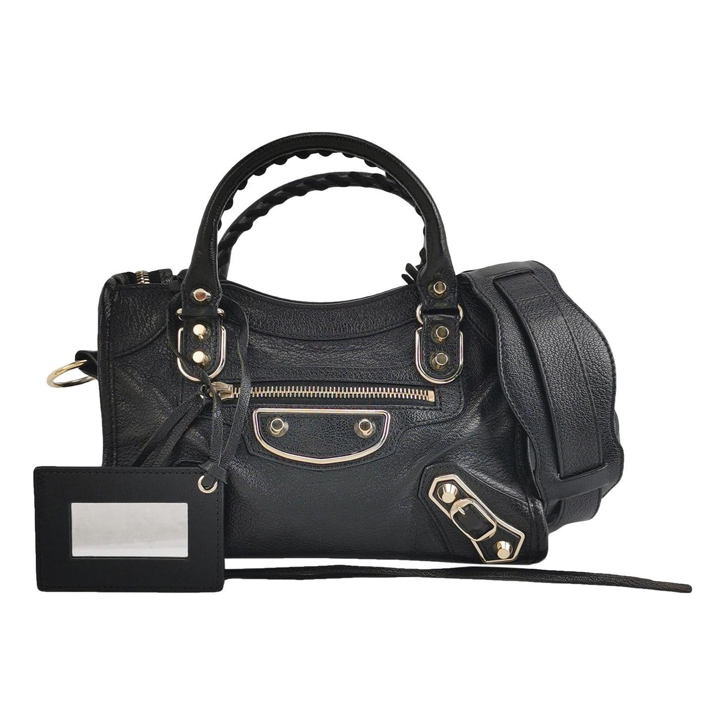 Leather handbag