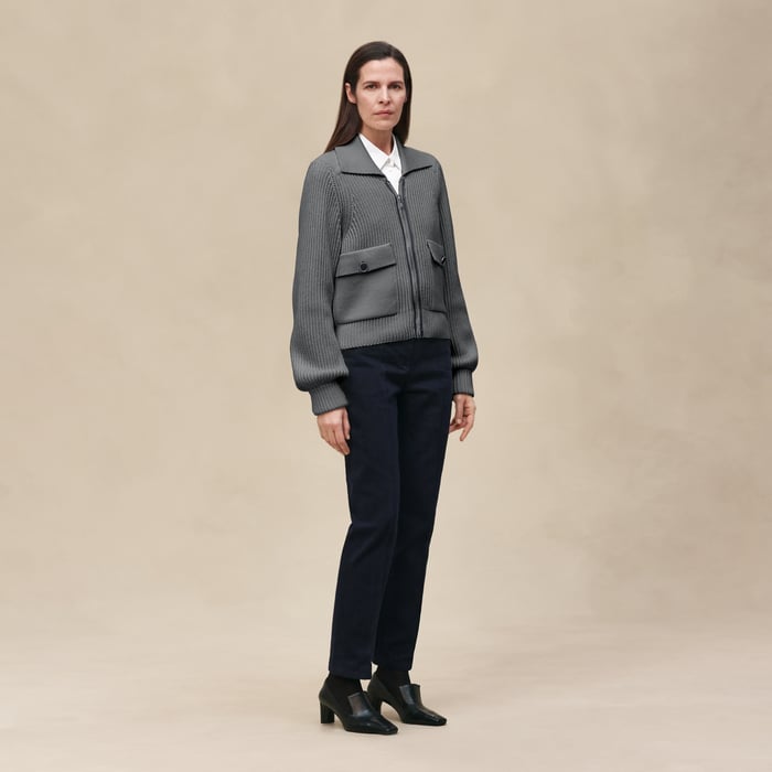 Gris Osmium Long-sleeve Jacket