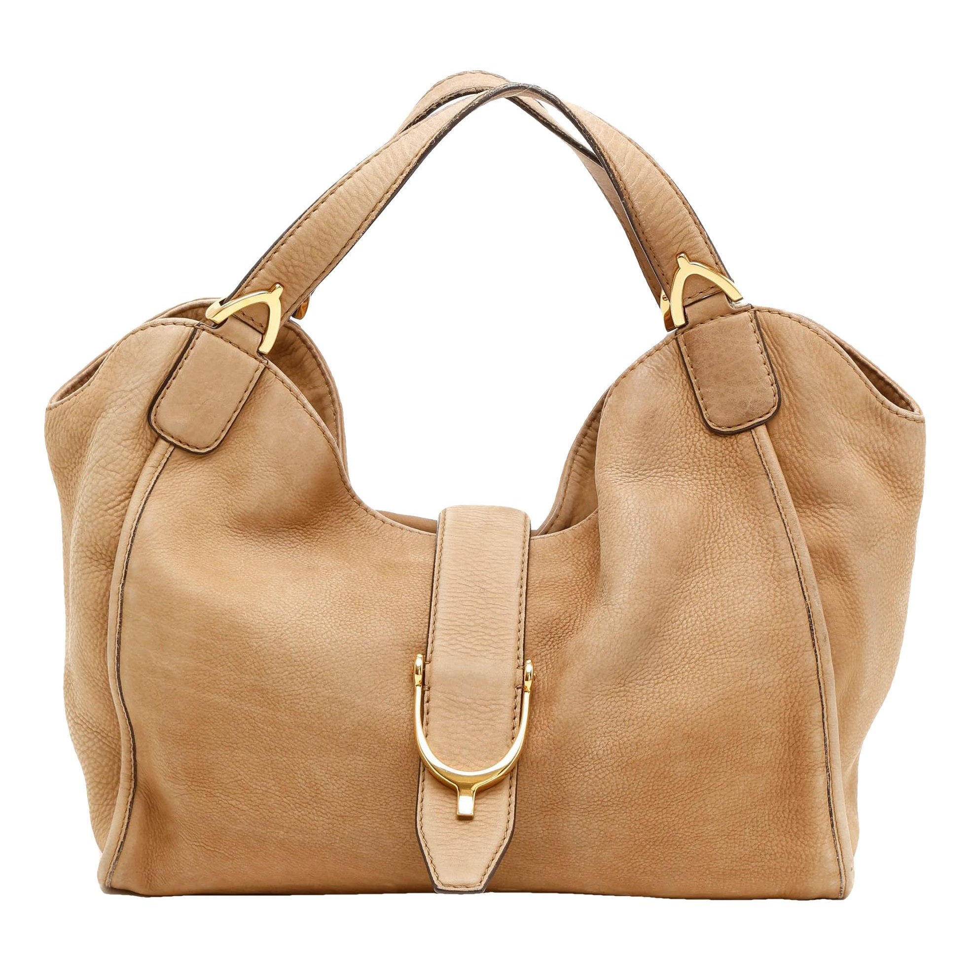 Stirrup leather handbag