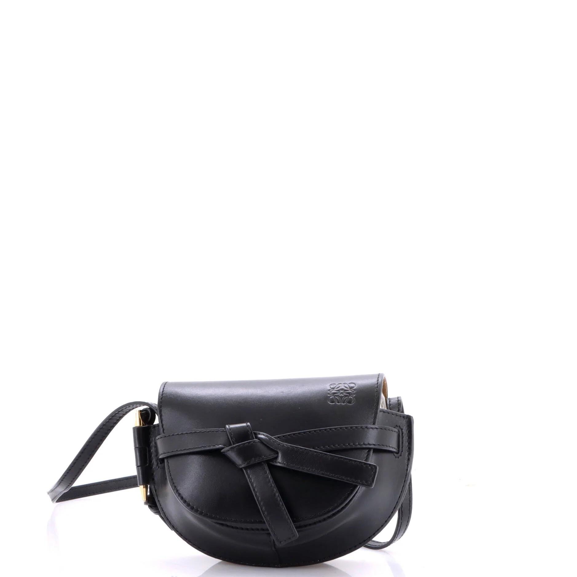 Leather crossbody bag