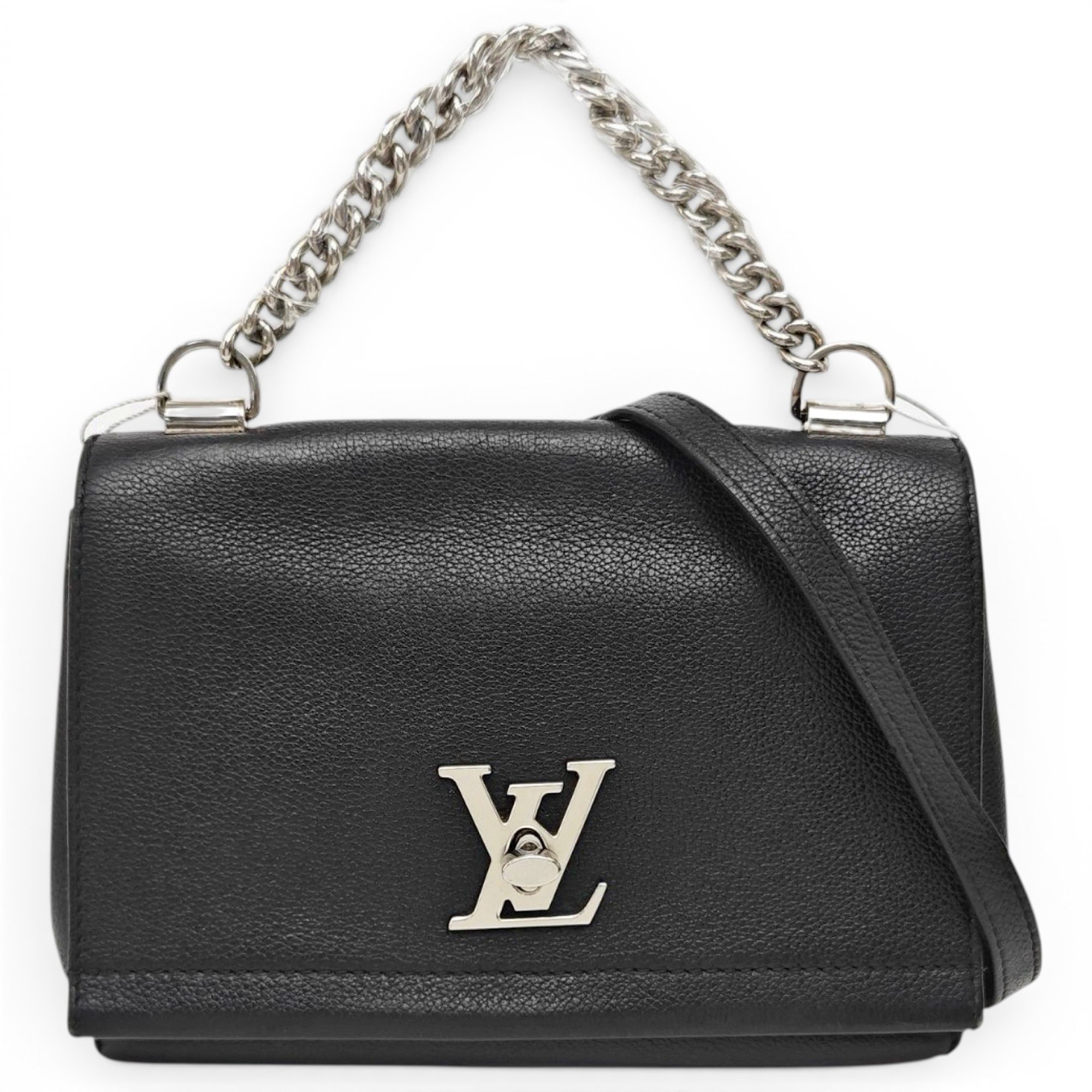 Lockme leather handbag