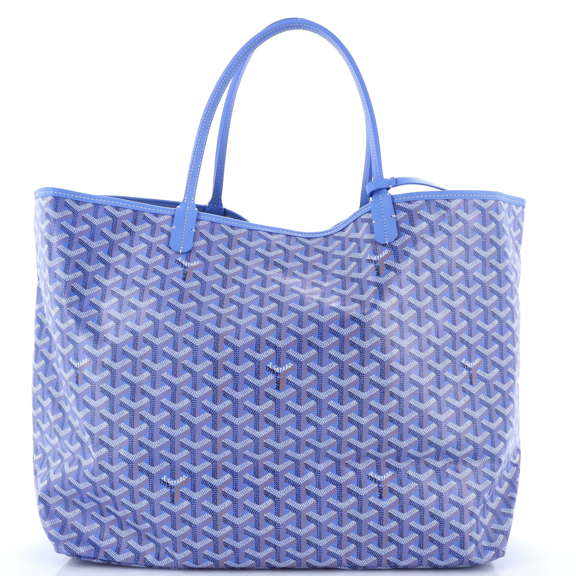 Saint Louis Reversible Tote Coated Canvas and Printed Canvas GM