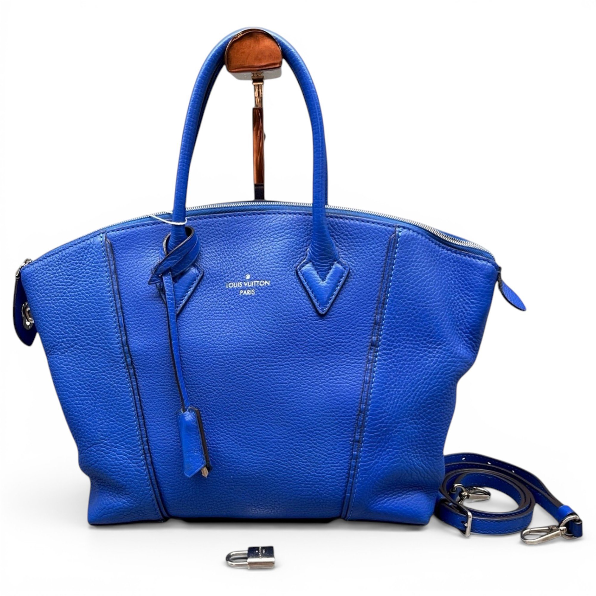 Soft Lockit leather handbag