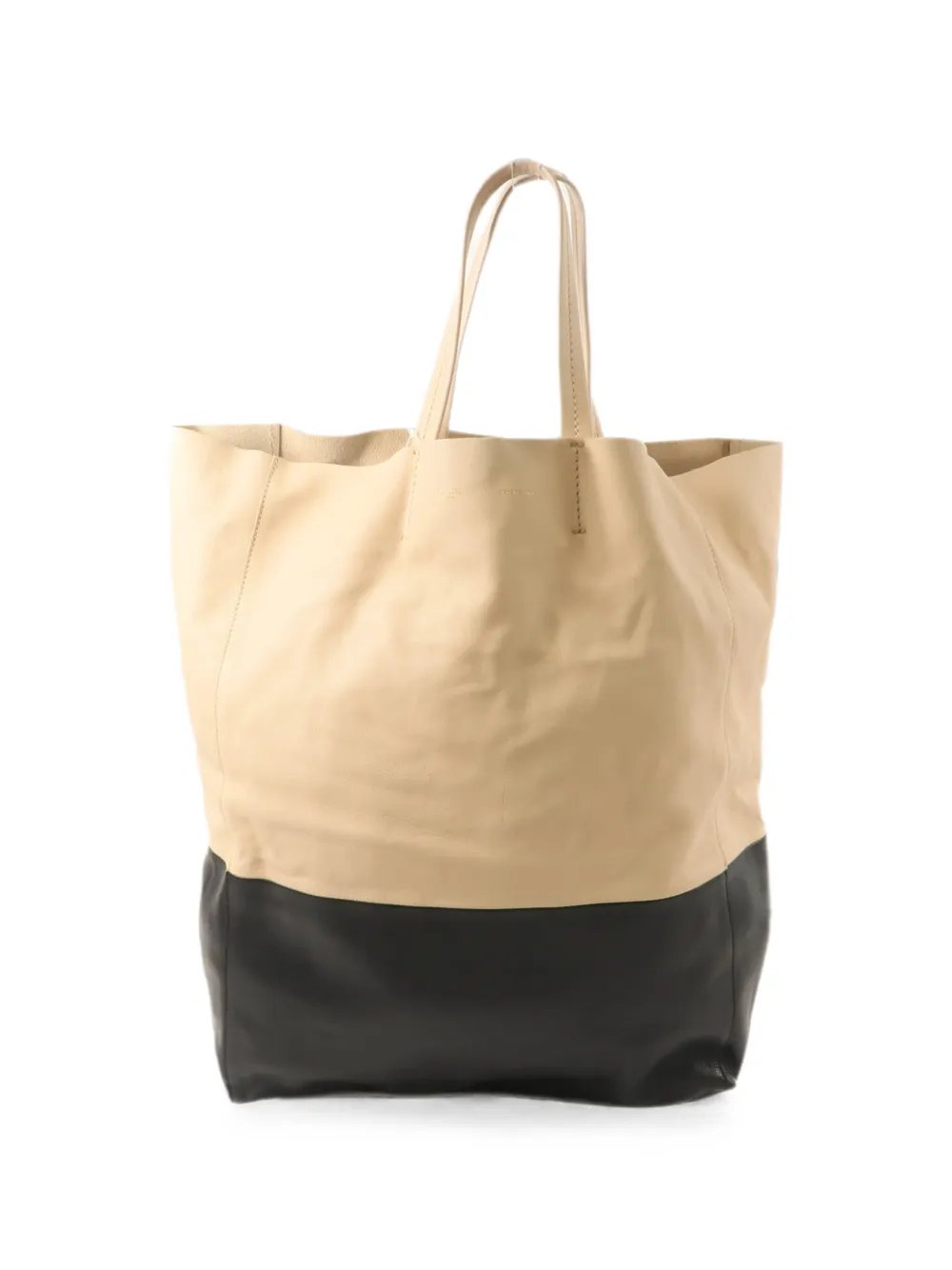 small Cabas leather tote bag