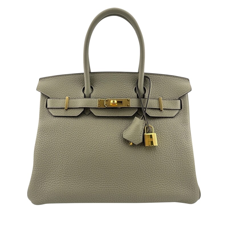 Hermes Trench Evercolor Birkin 30 Leather Palladium Hardware, 2008