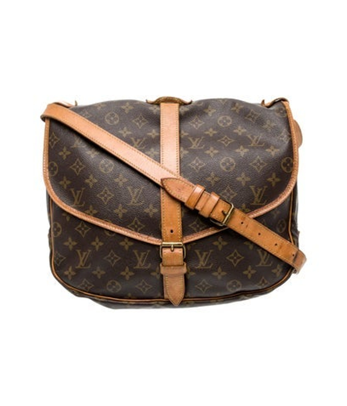 Louis Vuitton Vuitton Lv Monogram Saumur 35 Vintage
